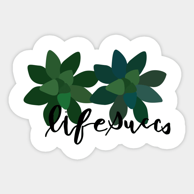 Life succs Sticker by Amcroga